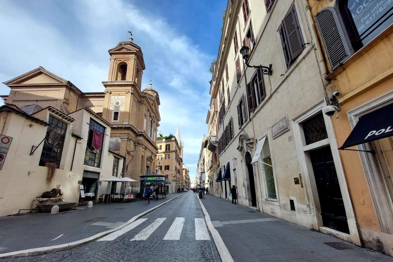 Appartamento "Spagna Spanish Steps" By FlatinRóma Kültér fotó