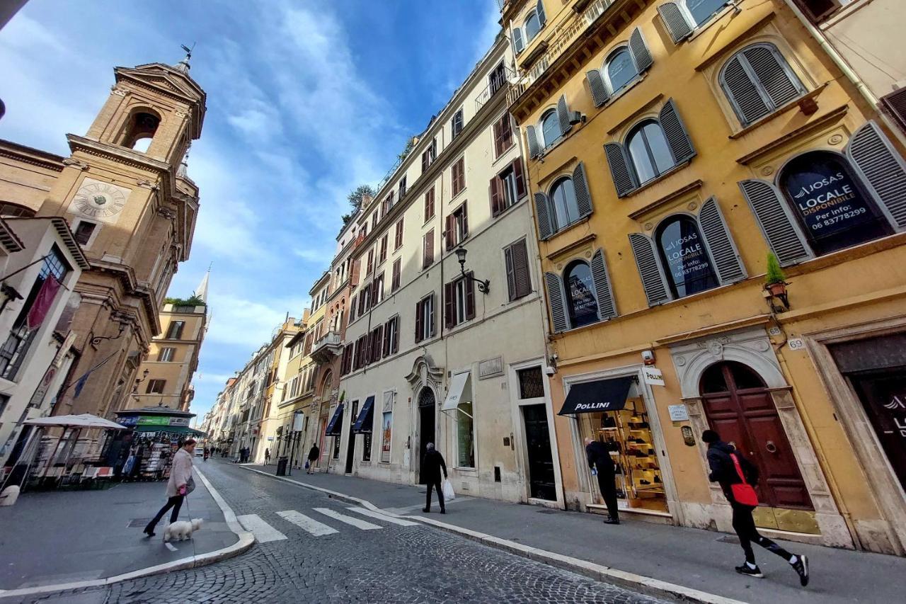 Appartamento "Spagna Spanish Steps" By FlatinRóma Kültér fotó