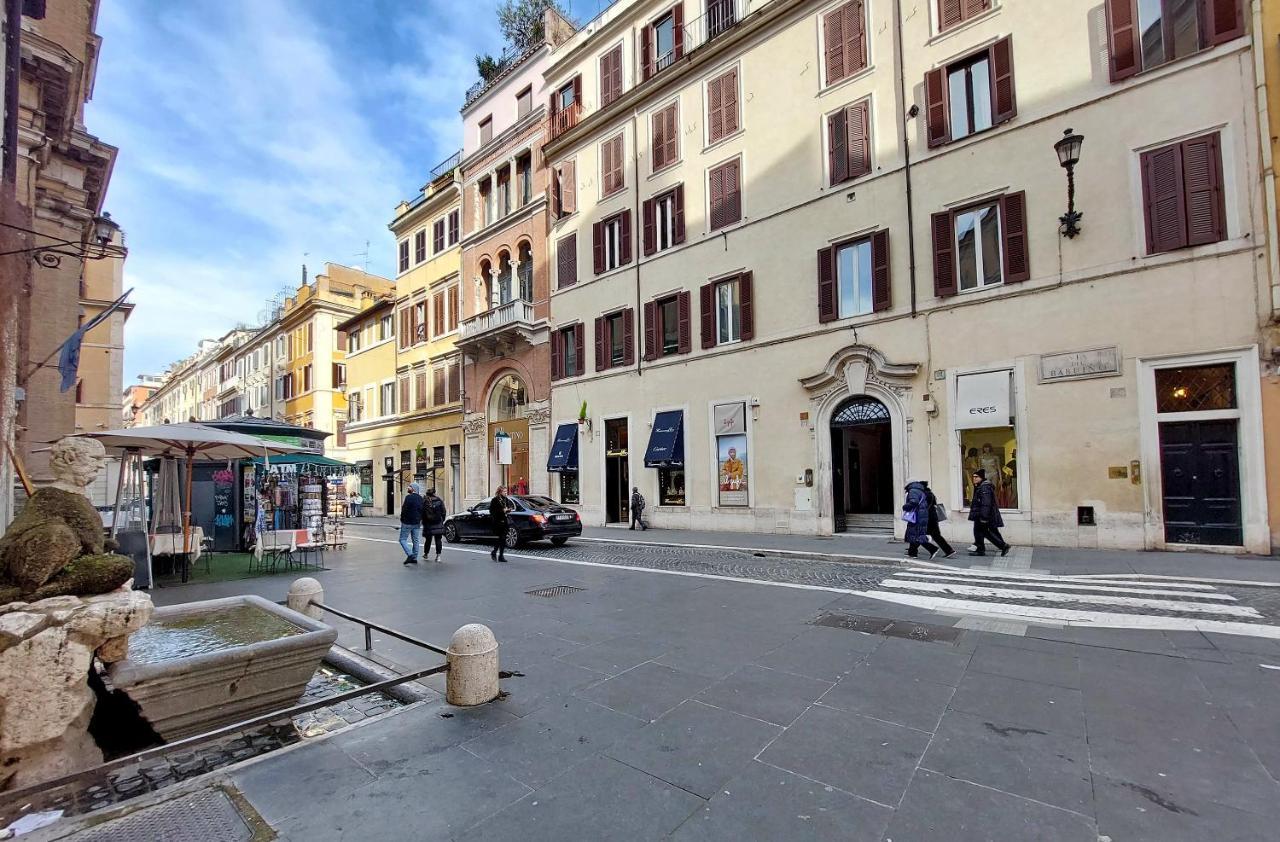 Appartamento "Spagna Spanish Steps" By FlatinRóma Kültér fotó